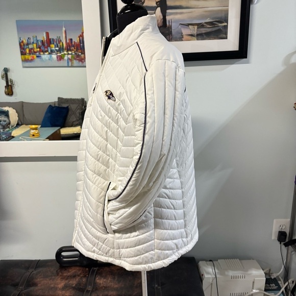 ❤️Baltimore Ravens NFL Quilted Jacket-XL - Picture 3 of 5